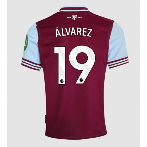 Pánský Fotbalový dres West Ham United Edson Alvarez #19 2024-25 Domácí Krátký Rukáv